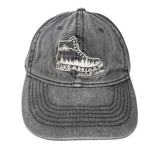 Take A Hike McCall Idaho Slideback Baseball Cap Gray One Size Adjustable Ace USA